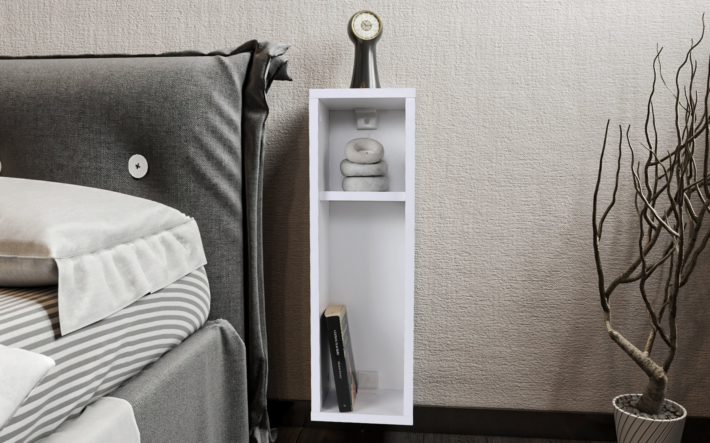 Noptiera Tara, alb  1